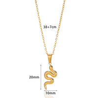 Stainless Steel Love Heart Necklace For Women 2023 New Trendy Lip Chain Simple Pendant Necklace Jewelry Gift Wholesalers