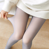 Winter Sexy Ladies Tights Fashion Warm High Elastic Solid Color Pantyhose Stretchy Soft Long Stockings For Women