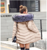 2024 New Arrival Fashion Slim Women Winter Jacket Cotton Padded Warm Thicken Ladies Coat Long Coats Parka Womens Jackets