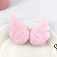 2Pcs 5cm Angel Wings Super Cute Angel Wing Plush Hairpin Girl Hair Clip Accessories Barrettes Hairgrip Headdress Headwear