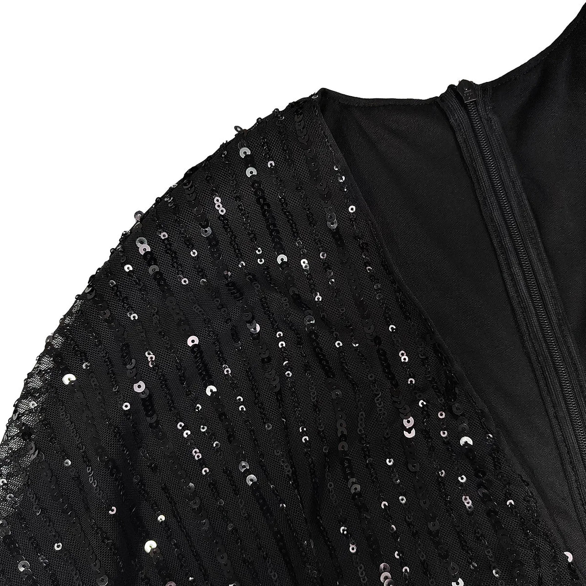 Elegant Shiny Evening Dress Women Party Long Gown Long Sleeve Sequins Even Robe Femme Bridesmaid Wedding Celebrity