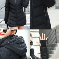 2024 New Arrival Fashion Slim Women Winter Jacket Cotton Padded Warm Thicken Ladies Coat Long Coats Parka Womens Jackets