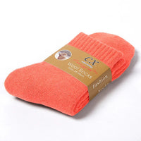 1 Pairs Winter Warm Women Socks Merino Wool Men Super Thicker Solid  Against Cold Thermal Plush Thick Snow Terry Socks