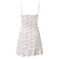 Women's Sexy Casual Home Small Floral Camisole Dress Summer Comfortable Skirt