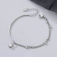 925 Sterling Silver 3MM Snake Chain Bracelets For Women Men Simple Hip Hop Punk Charm Bracelet Fashion Party Wedding Jewelry