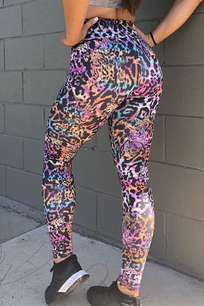 Tigresa Print High Waist Yoga Leggings