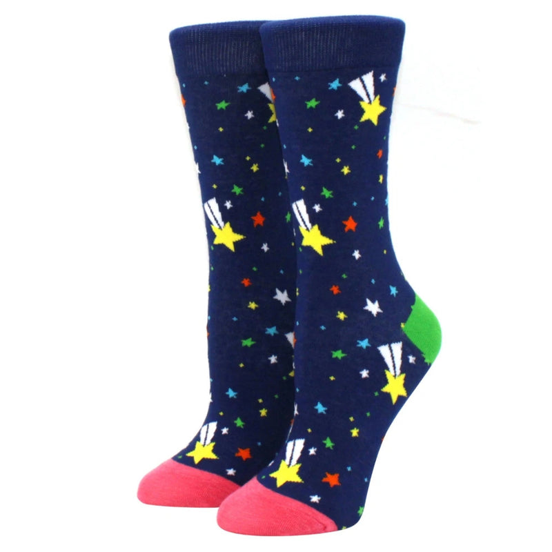 1 Pair Kawaii Women Socks Happy Funny Socks Fruit Harajuku Candy Colors Mid Socks Casual Crew Socks Women Size 35-42 Short Socks