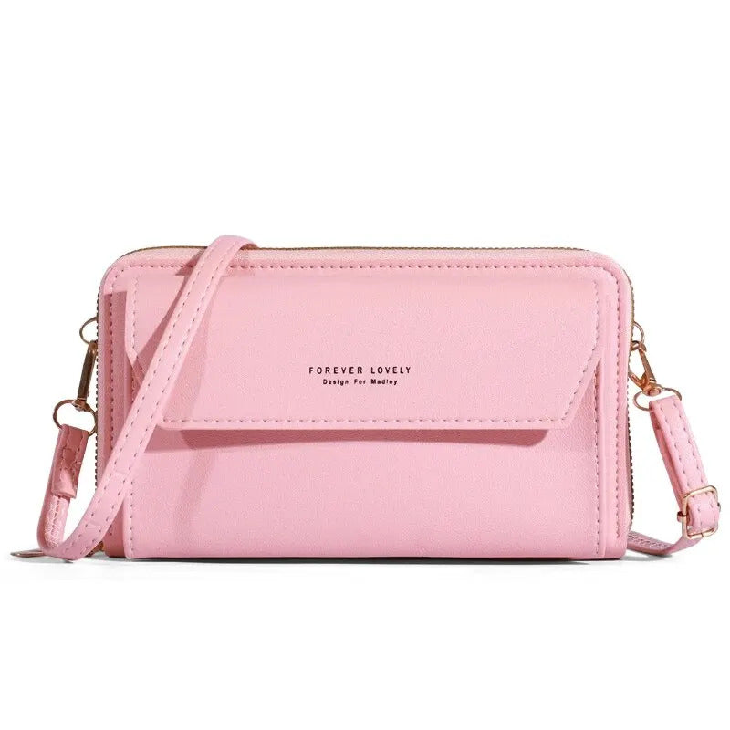 2023 New Crossbody Bag for Women Summer Small Market Simple One Shoulder Bag for Mobile Phone Double Layer Casual Small Body Bag