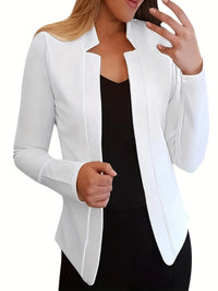 New Cross-Border Women's Wear, Pure Color Chigong Small Suit Cardigan Formal Jacket