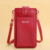 Women Bags Soft Leather Wallets Touch Screen Cell Phone Purse Crossbody Shoulder Strap Handbag for Female Cheap Women's Bags