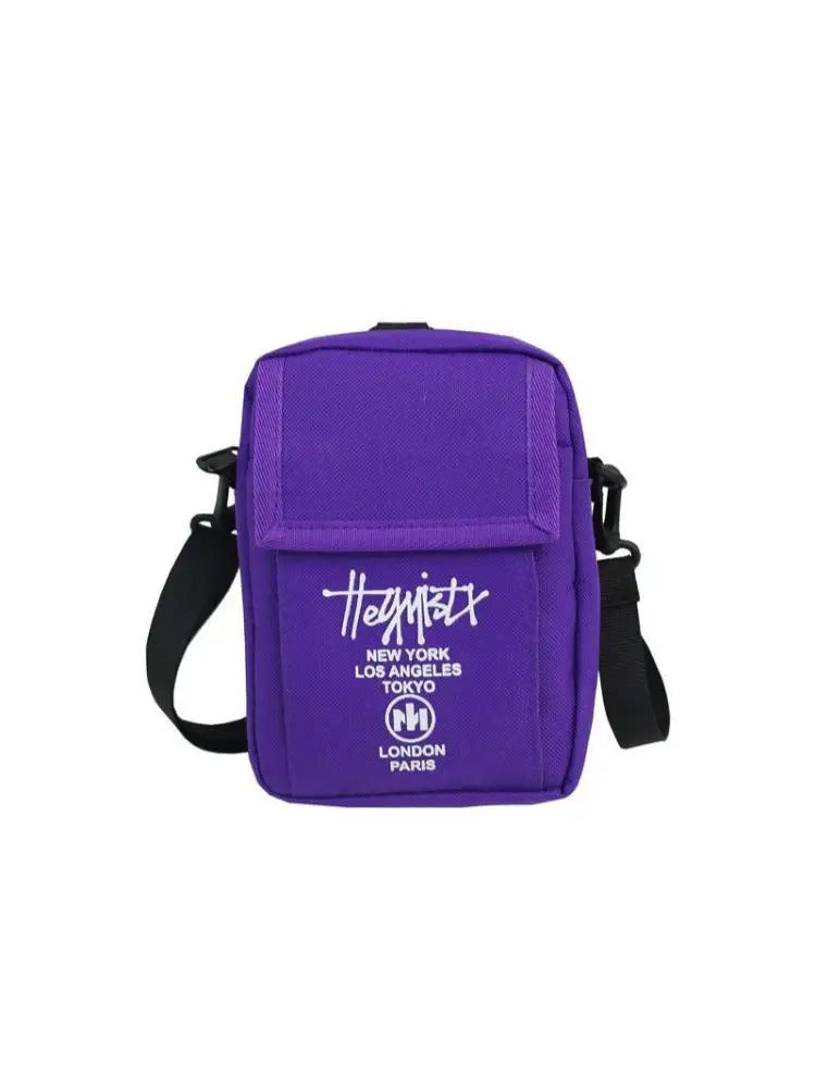 STUY Street Hip Hop Shoulder Slung Mobile Phone For Teenagers Japanese Classic Small Bag Magazine