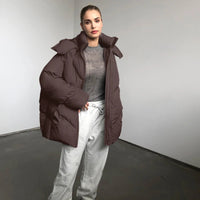 2024 Women Winter coat Stylish Thick Warm Parkas