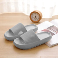 Women Thick Platform Cloud Slippers Indoor Home Eva Soft Sole Pillow Slides Sandals Woman 2023 Summer Non Slip Beach Flip Flops