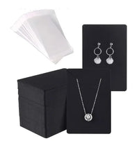 50pcs 6x9cm Blank Necklace Earring Jewelry Cards