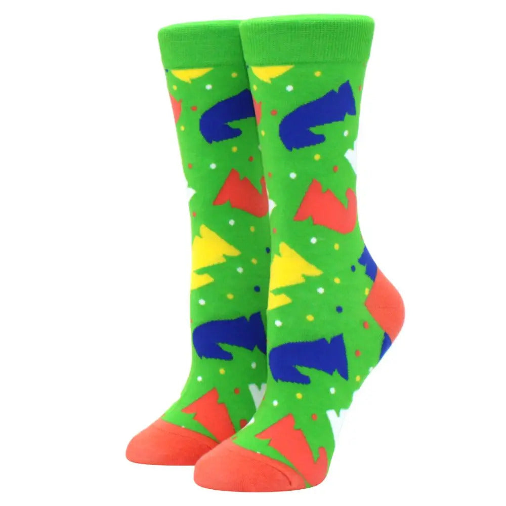 1 Pair Kawaii Women Socks Happy Funny Socks Fruit Harajuku Candy Colors Mid Socks Casual Crew Socks Women Size 35-42 Short Socks