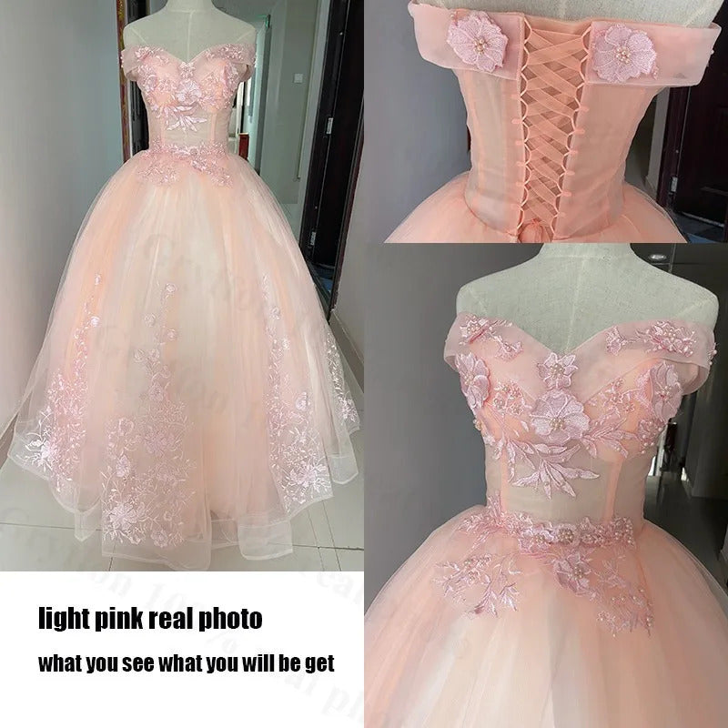 15 Quinceanera Dresses 2024 Sweet Party Dresses Luxury Lace 15 year old dress Ball Gown 16 Colors Vestidos Plus Size customized