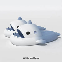 Shark gradient slippers women, summer little fairy, couple cute, ins, wear trendy men's sandals