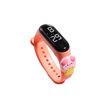 New Cartoon Animal Summer LED Electronic Watch Cute Ice Cream Students Swimming Simple Life Waterproof Digital Watch Reloj Mujer