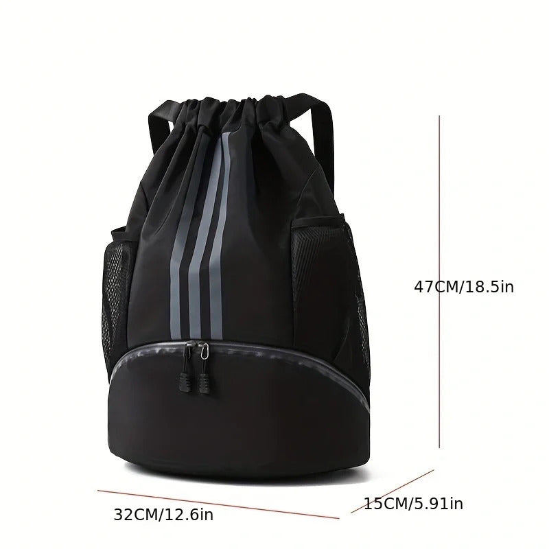 Gym Bag Fitness Backpack Women Men Basketball Backpack Outdoor Soccer Football Storage Bags Training Drawstring Sports Knapsack