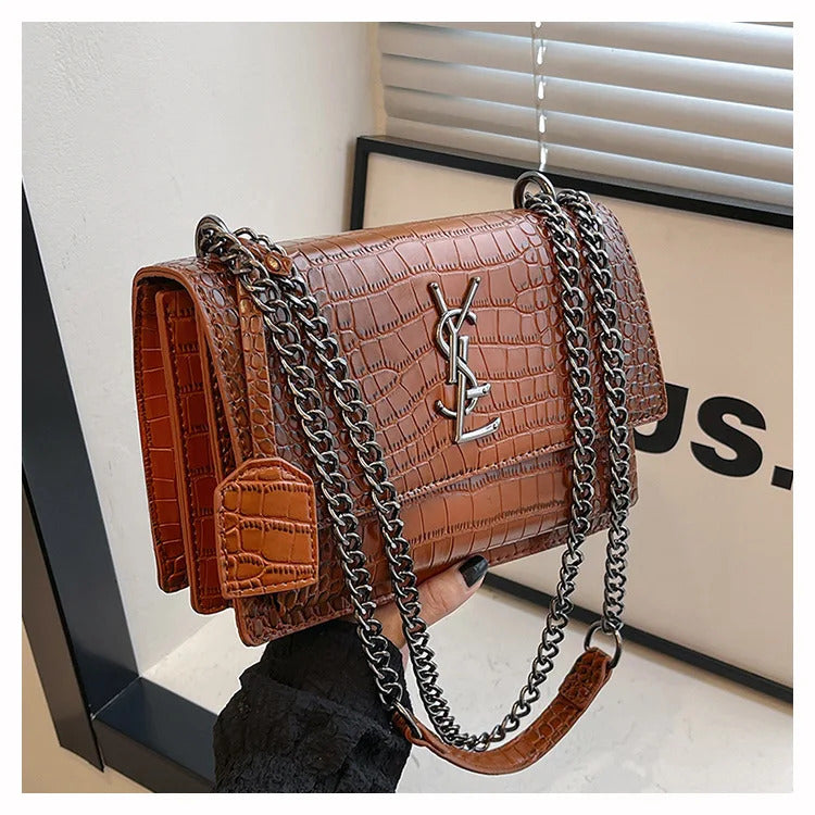 2024 new style bag high-end European and American retro chain Dionysian bag fashion shoulder crossbody bag