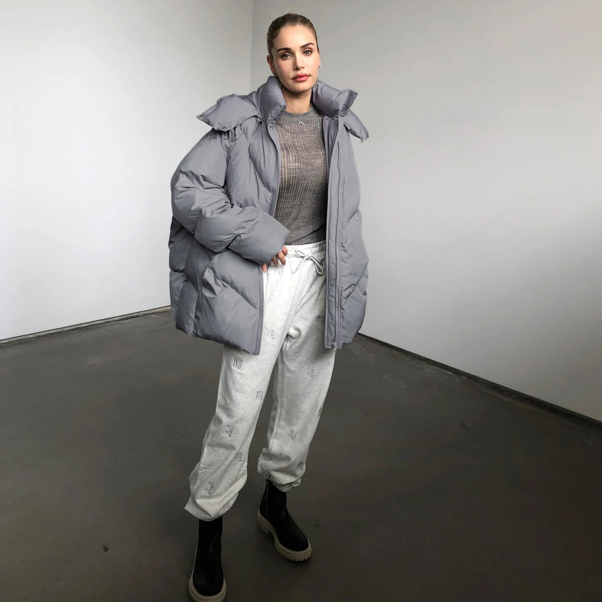 2024 Women Winter coat Stylish Thick Warm Parkas