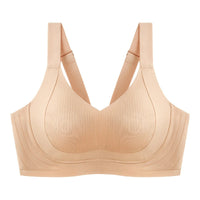 Women's Seamless Underwear, Thin Style, Large Breasts, Small Breasts, No Wires, Pull-up And Anti-sagging Large Size Bra