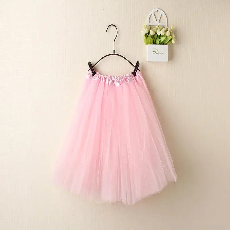 Women Summer Vintage Tulle Skirt Adult Fancy Ballet Dancewear Party Costume Ball Gown Mini Skirt