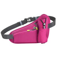 Running Waist Bags Water Bottle Holder Hydration Belt Bag Men Women Sports Fanny Pack Gym Running Cell Phone Jogging Cycling Bag