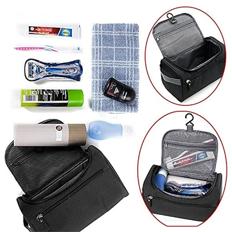 Man Women Waterproof Makeup Bag Cosmetic Bag Beauty Case Make Up Organizer Toiletry Bag Kits Storage Travel Wash Pouch