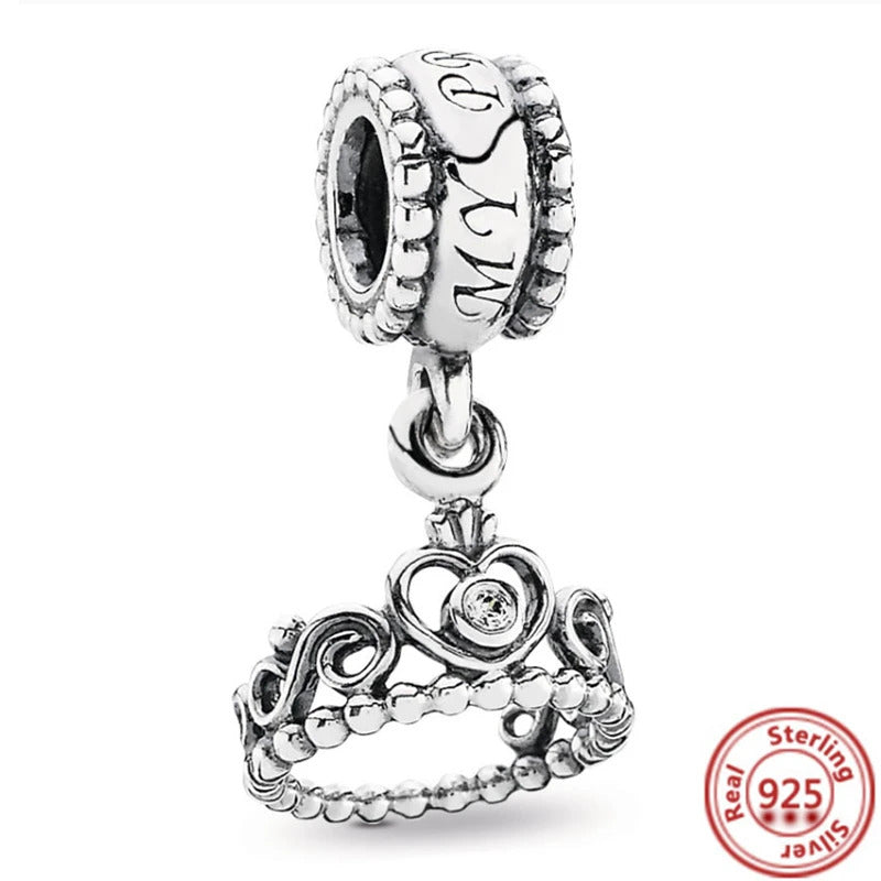 100% 925 Sterling Silver Love Puppy Football Camera Infinite Heart Beads Fit Original Pandora Charms Bracelet Women Jewelry Gift