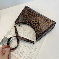 Summer New Shoulder Bags for Women High Quality Zebra Underarm Handbags PU Leather Leopard Armpit Purse Bag