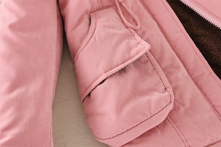 2023 New Autumn Winter Women Cotton Jacket Padded Casual Slim Coat Emboridery Hooded Parkas Wadded Warm Overcoat Fashion Parkas