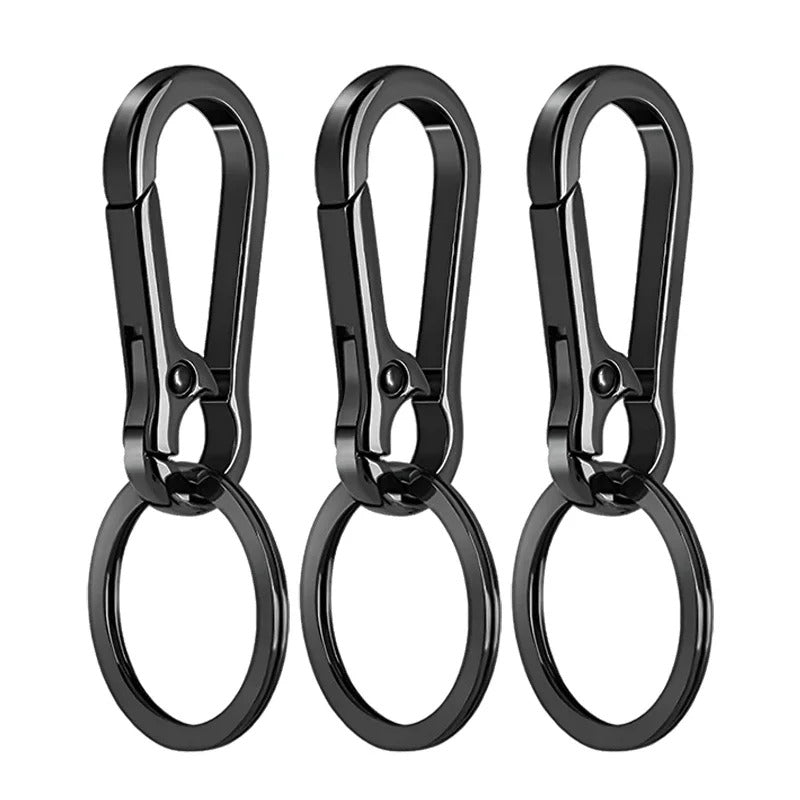 1/5PCS Metal Gourd Buckle Keychain Climbing Hook Car Keychain Strong Carabiner Shape Keychain Accessories Vintage Key Chain Ring