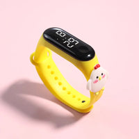 New Cartoon Animal Summer LED Electronic Watch Cute Ice Cream Students Swimming Simple Life Waterproof Digital Watch Reloj Mujer