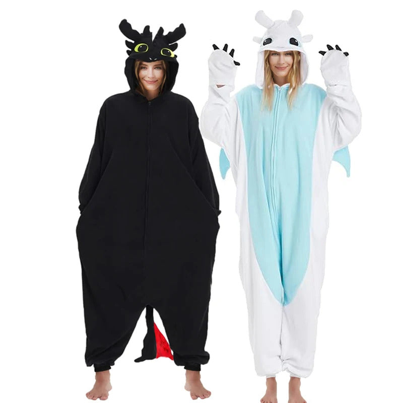 Adult Animal Kigurumi Holy cow Wool One Piece Pajamas Makeup Party Cartoon Costume Halloween Party Cosplay One Piece Pajama