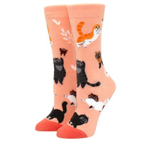 1 Pair Kawaii Women Socks Happy Funny Socks Fruit Harajuku Candy Colors Mid Socks Casual Crew Socks Women Size 35-42 Short Socks