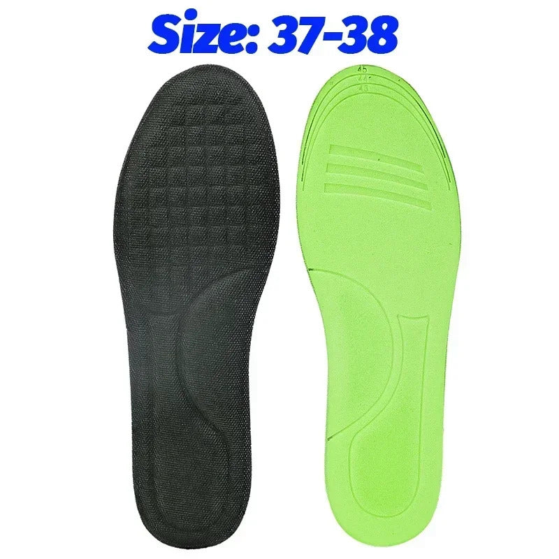 Soft Massage Insoles Memory Foam Orthopedic Insoles for Men Women Antibacterial Deodorant Absorb-Sweat Sports Shoes Insole Pads