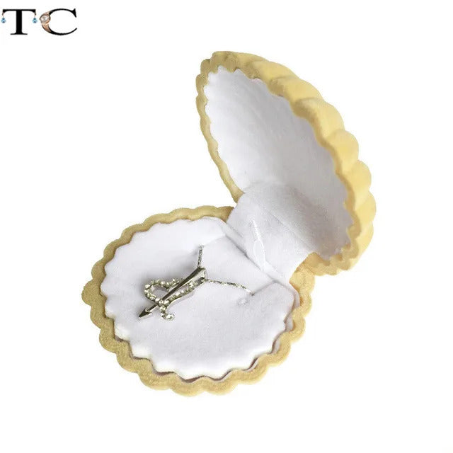 Creative Velvet Jewelry Box Mini Container Ring Box Earrings Rings Storage Box Small Accessories Display Gift Box