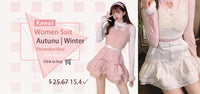 Lace Japanese Sweet Lolita Dress Women Bow Pink Kawaii Party Mini Dresses Female Blue Princess Korean Fashion Dresse Winter 2024