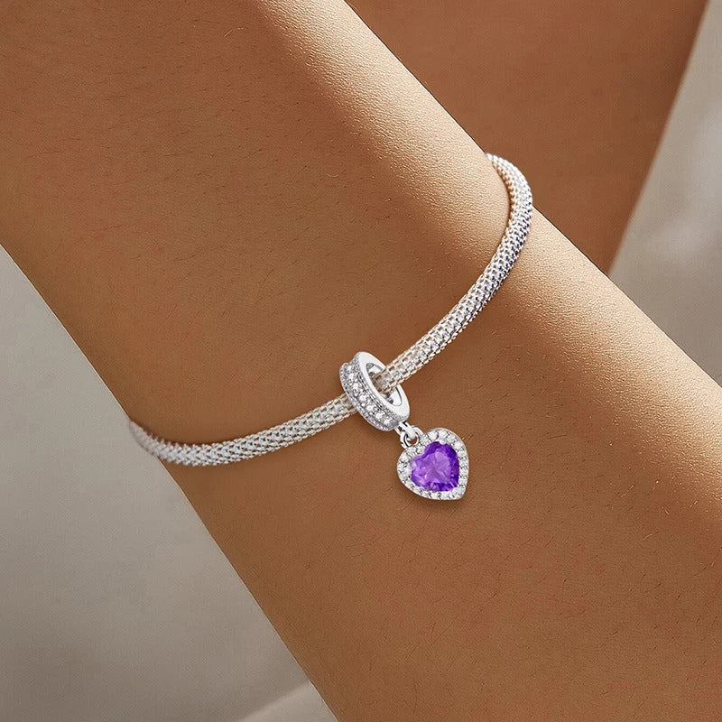 Fit Pandora 925 Original Bracelets Love Heart Flower Four Leaf Clover Turtle 925 Silver Charms Beads DIY Birthday Jewelry Gift