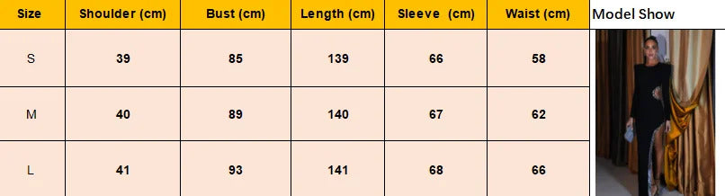 Fashion Round Neck Sequin Shoulder Pad Black Long Dress Sexy High Slit Hollow Out Women's Dresses New Evening Party Prom Robes