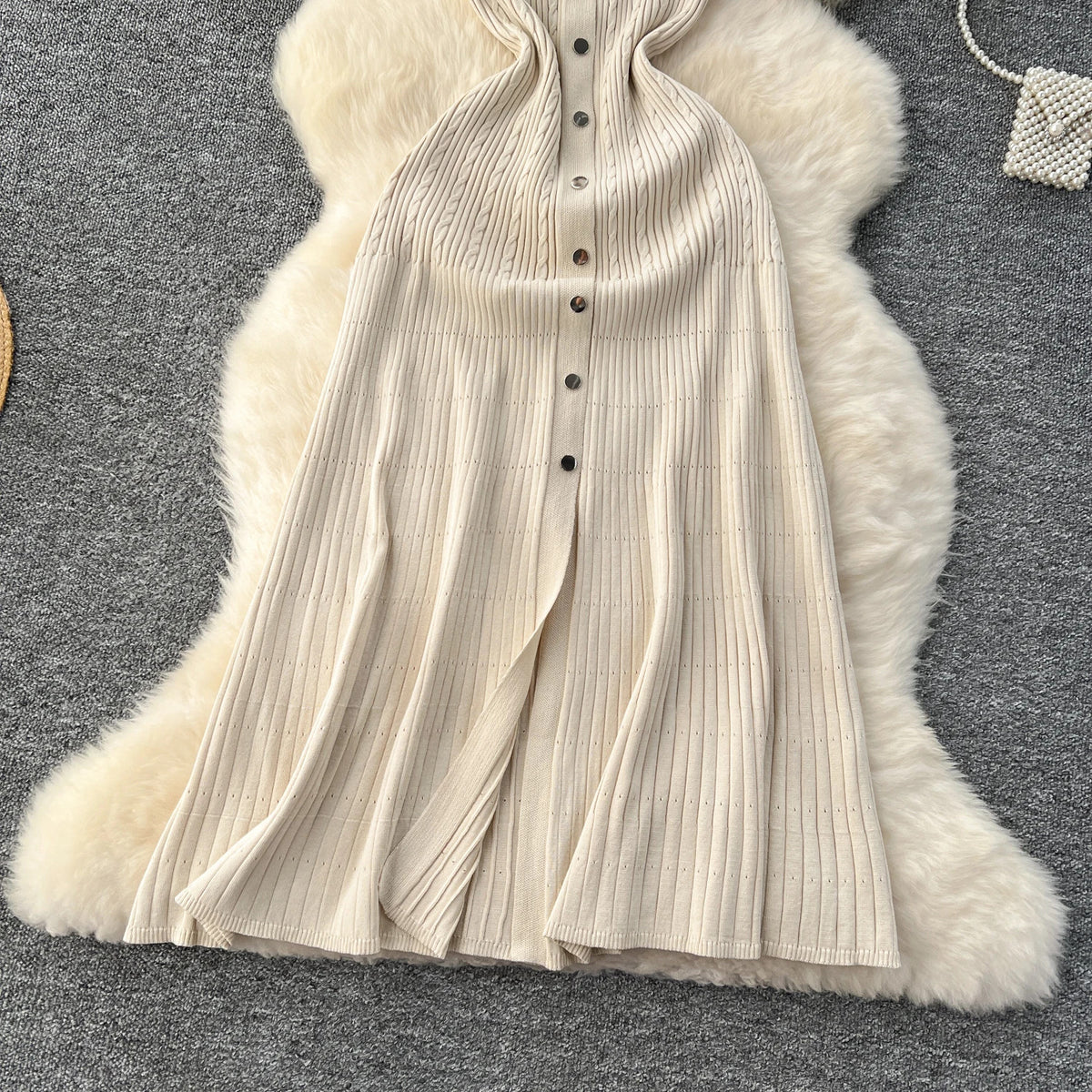 Elegant Turn-down Collar embroidery Single Breasted Knit Bodycon Dress Slim Fashion Sweater Vestido Sexy Women Winter Clothing