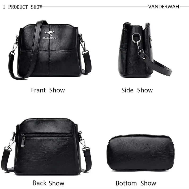 Genuine Brand Leather Sac Luxury Handbags Women Bags Designer Shoulder Crossbody Hand Bags for Women 2022 Purses and Handbags