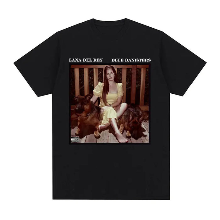 Singer Lana Del Rey T Shirt Ultraviolence Music Album T Shirt Vintage Hip Hop Streetwear Short Sleeve Plus Size T Shirt Women