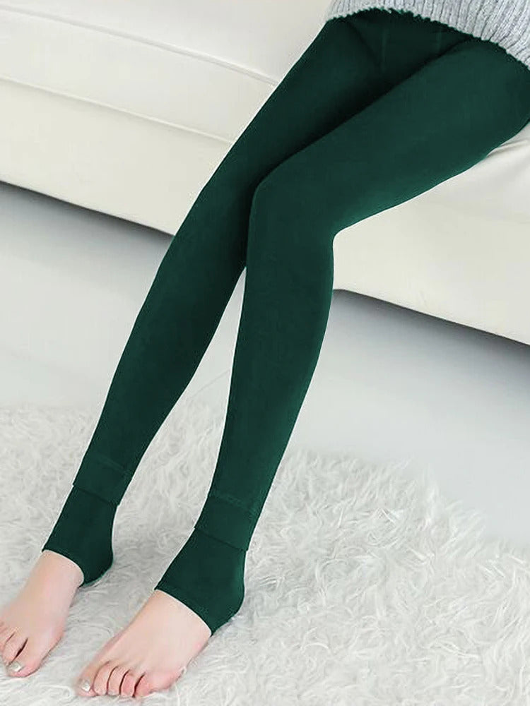 Winter Leggings Knitting Velvet Casual Legging New High Elastic Thicken Lady's Warm Black Pants Skinny Pants For Women Leggings