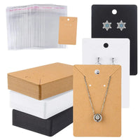 50pcs 6x9cm Blank Necklace Earring Jewelry Cards