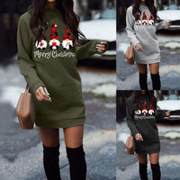 Streetwear Women Clothing Y2k Dress Winter Clothes Women Hoodies Pullover Christmas Casual Autumn Harajuku Sweatshirts Dress