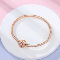 Danturn 925 Sterling Silver Bracelets Gold Heart, Butterfly Crown Women Bangles Luxury Jewelry Anniversary GIft DIY Fashions