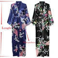 Fashion Print Flower 2PCS Pajamas Set Women Sleepwear Spring Summer Trouser Suits Lounge Wear Loose Satin Homewear Pijamas Suit