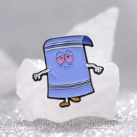 Comedy Cartoon Anime Enamel Pins Custom Fantastic Towel Brooches Lapel Badges Funny Jewelry Gift for Friends